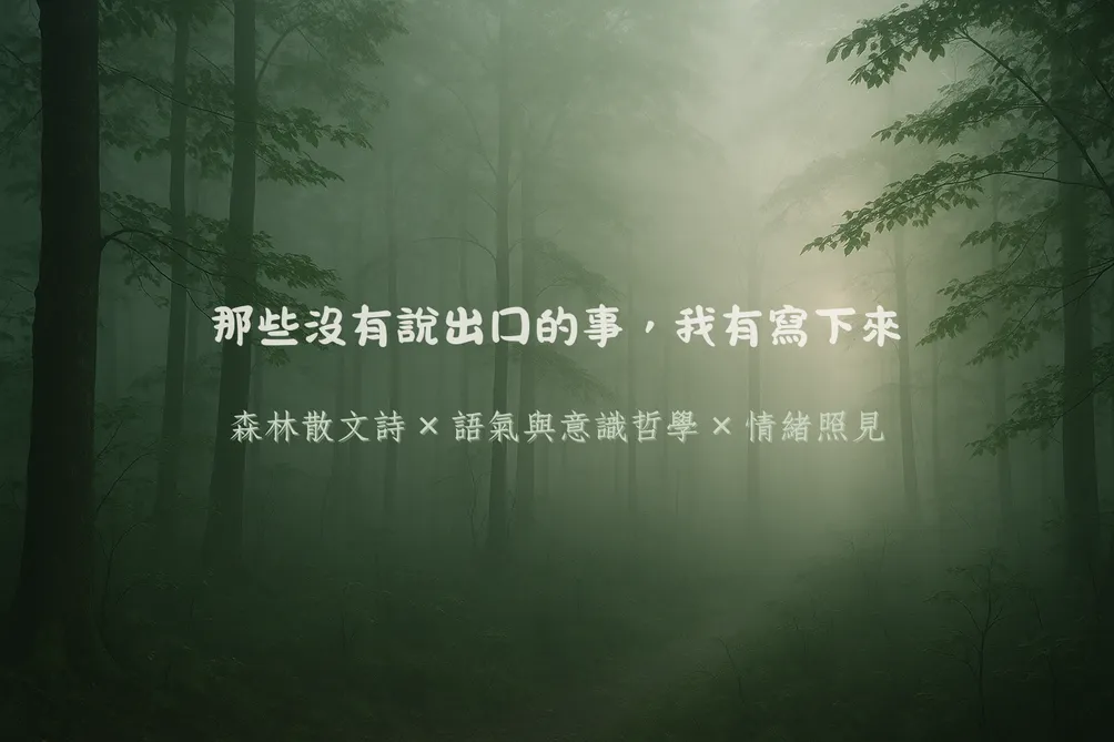 《那些沒有說出口的事》