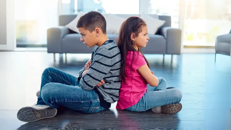 心情不好的孩子