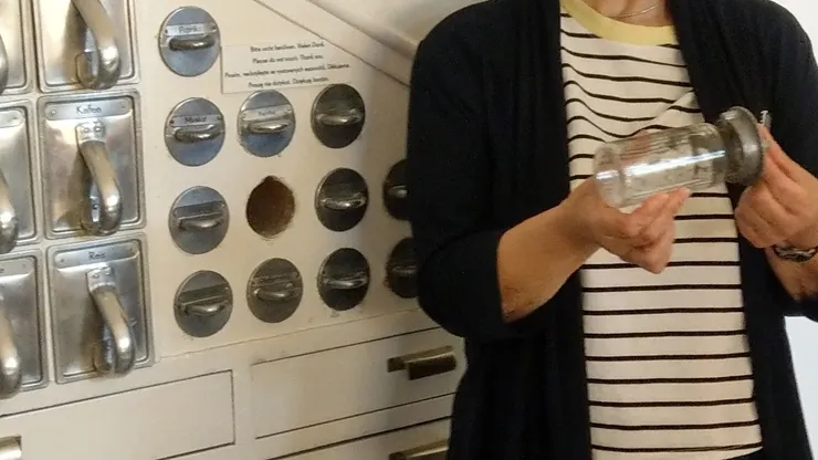 導覽才看得到的機關4，廚房的透明調味罐