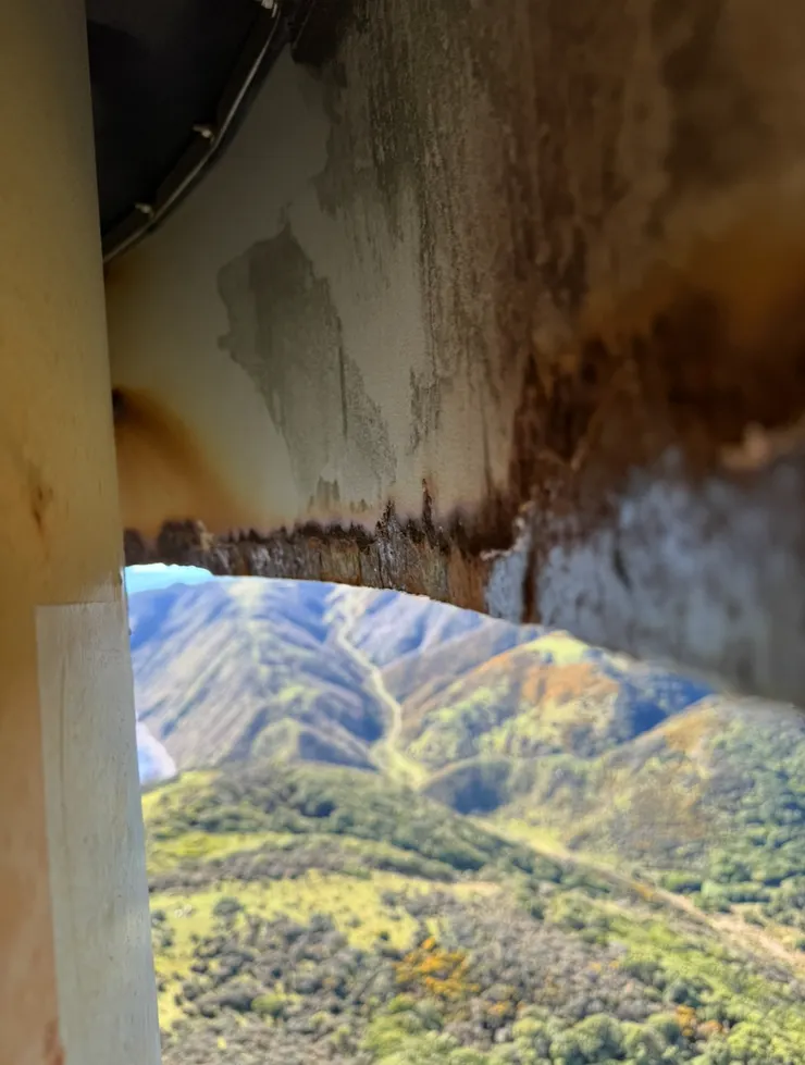 某種程度的除鏽屎缺，因為角度，不好除鏽