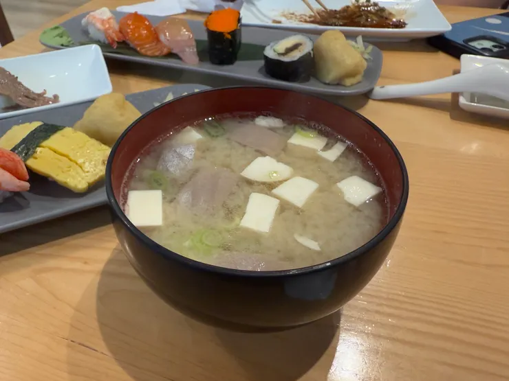 鮮魚味噌湯 60元