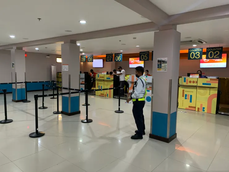 Arrived at Caticlan Airport in 45 minutes