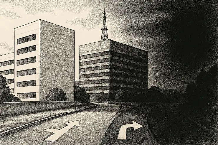 《院論》當「公共」漸行漸遠：公視如何跨越與NHK的那道鴻溝？（圖：使用AI工具生成）