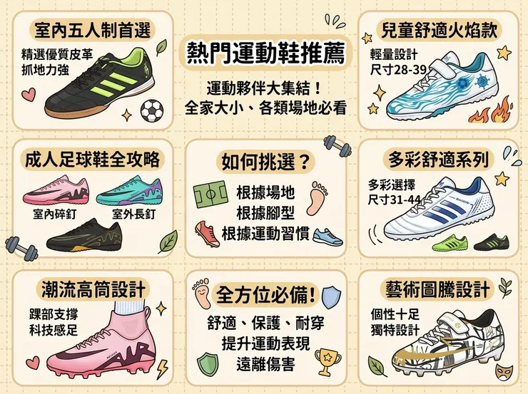 【足球鞋推薦】告別寬腳板夾腳瘀血！Dcard/PTT熱議評比：學生系隊/社會人球隊，訓練足球鞋/兒童足球鞋