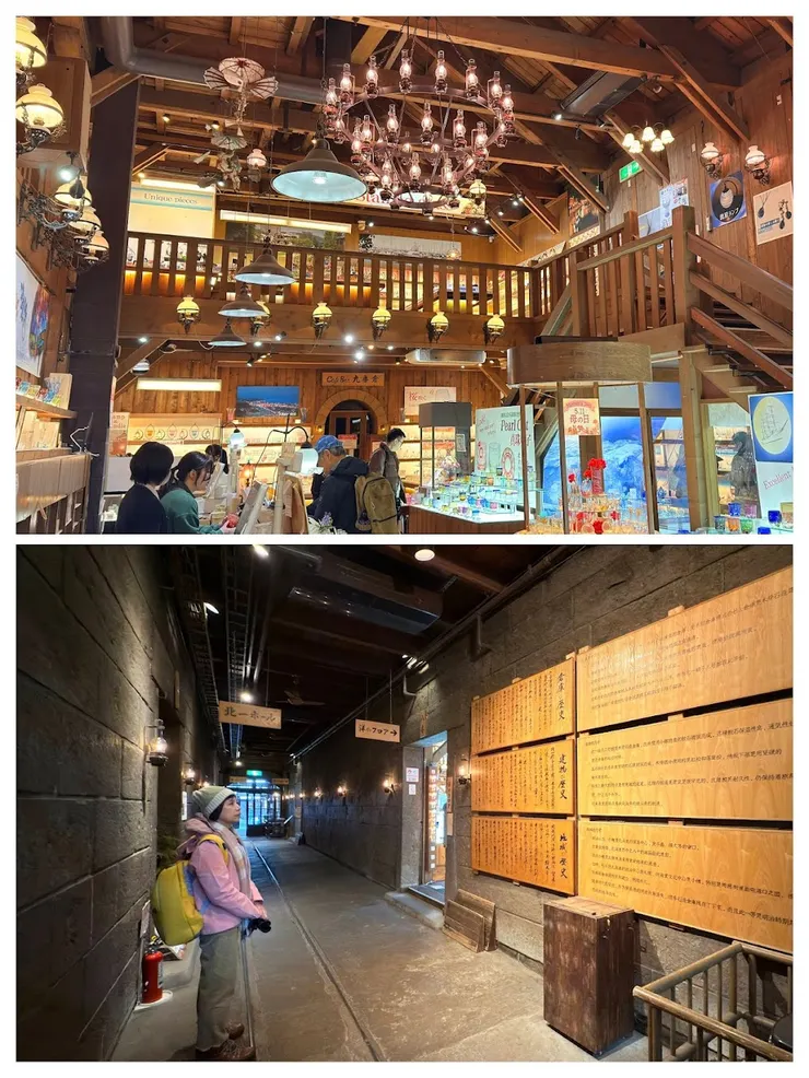 北一硝子三號館販售精美玻璃製品