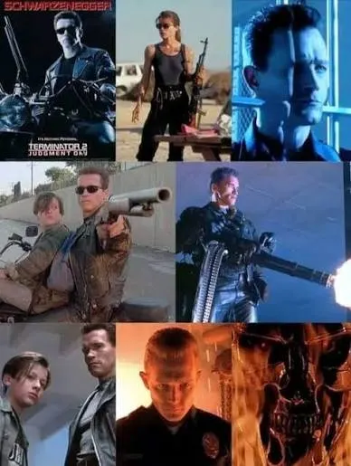 電影《魔鬼終結者2》（Terminator 2: Judgment Day, 1991年），詹姆斯·卡麥隆導演。