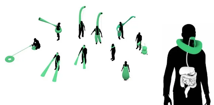 〈Design for an Oerpopulated Planet,No. 1:Foragers〉，圖片取自於此連結