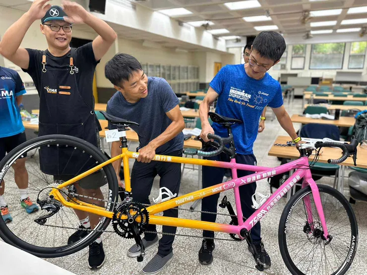 協力車不管是驅動或是車長都和一般公路車大不同