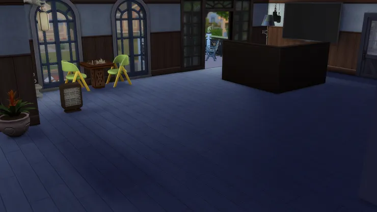 二樓主要是兄妹的空間,玩樂的設施較多。