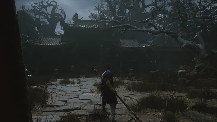 破敗的舊觀音禪院