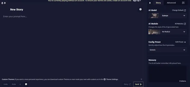 Noval AI續寫小說