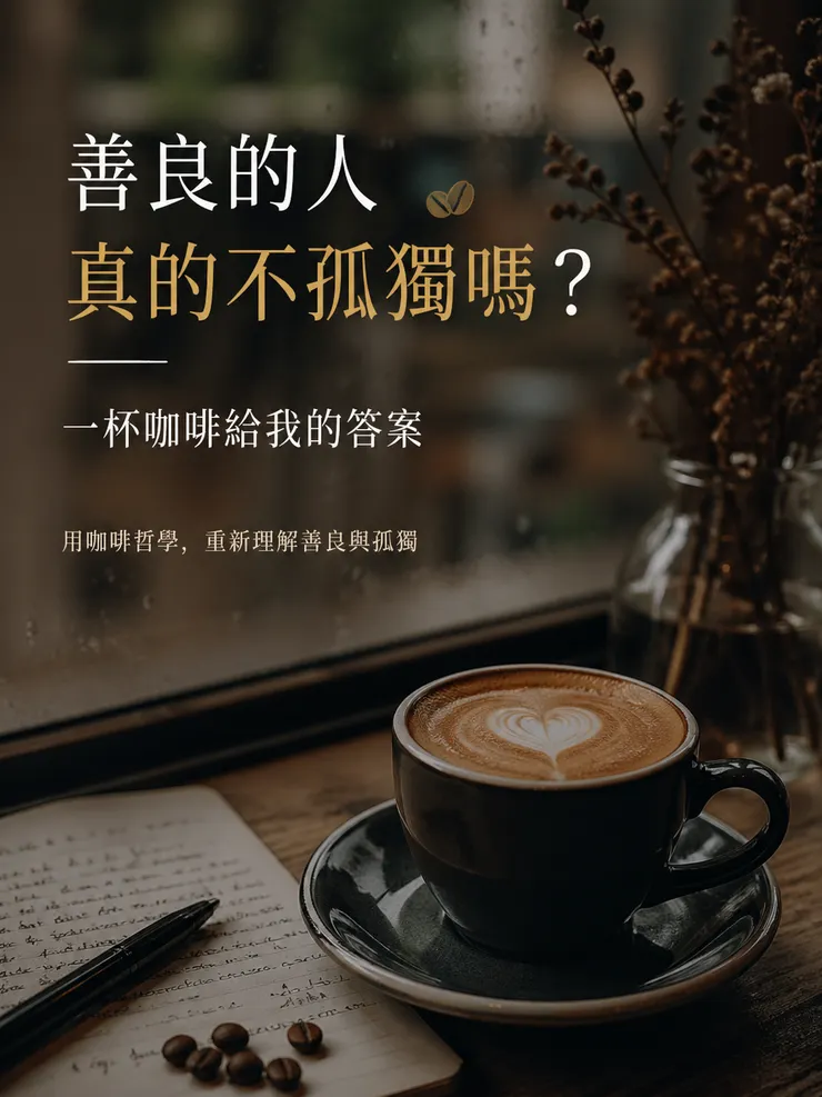 善良的人真的不孤獨嗎？一杯咖啡給我的答案