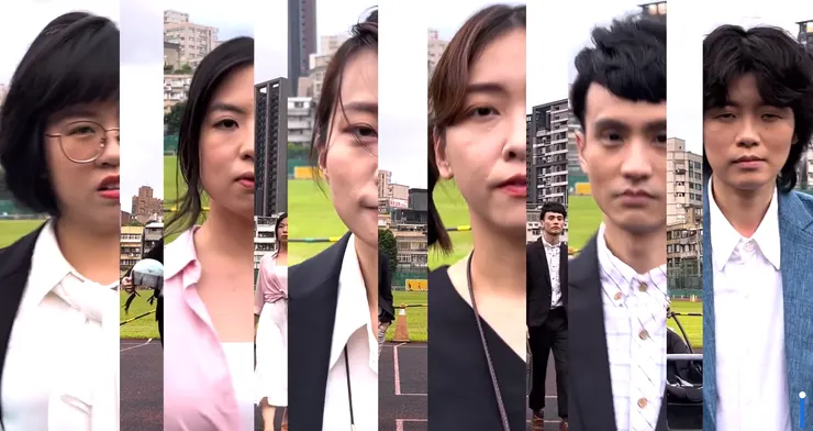 「人選職人-摸魚者」預告畫面- 截取自好好笑女孩粉專