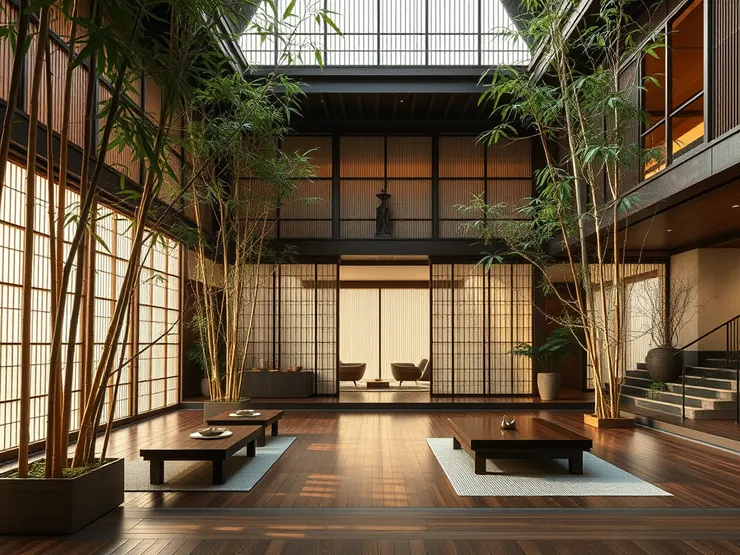 日式禪風酒店設計