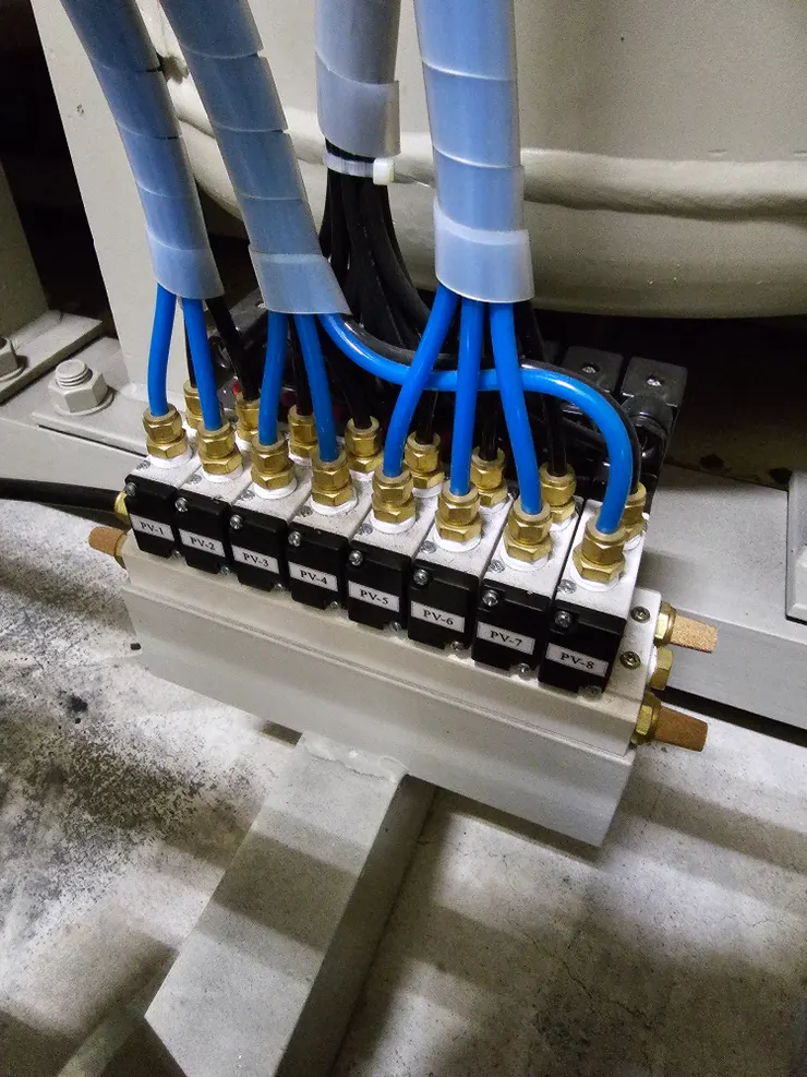 60m3/min N2PSA氮氣產生機 檢查啟動電池閥動作是否正常