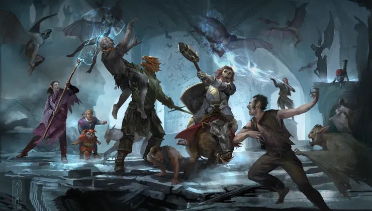 剛才你們的戰鬥震動了山洞，一塊岩石砸落下來，剛好讓那名邪教徒一命嗚呼，嗯…真是可惜了