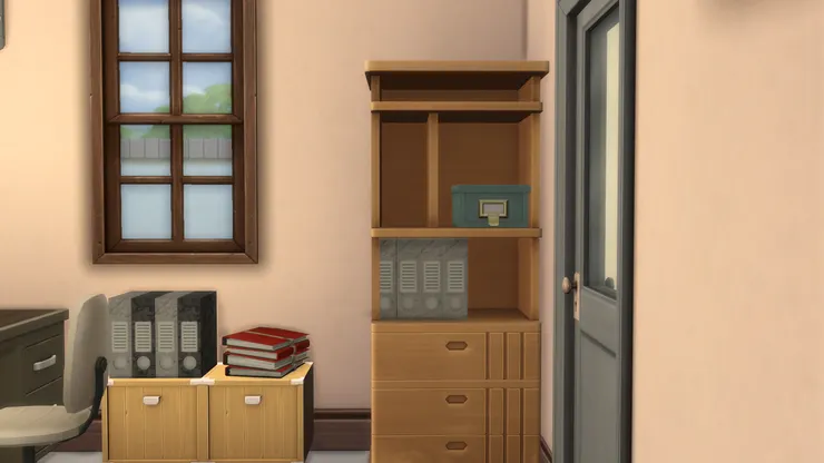 不知這個櫃子裏，放了什麼文件？