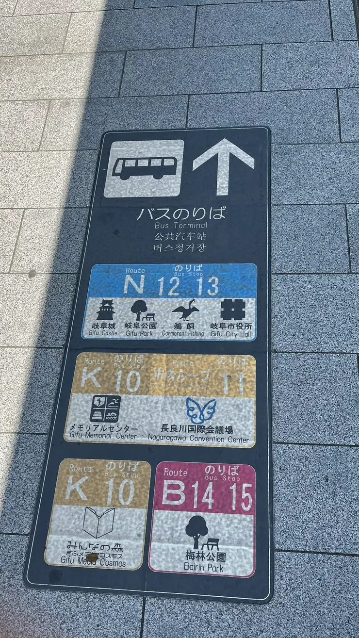 觀光景點用腳標呈現，覺得算是滿聰明的設計。