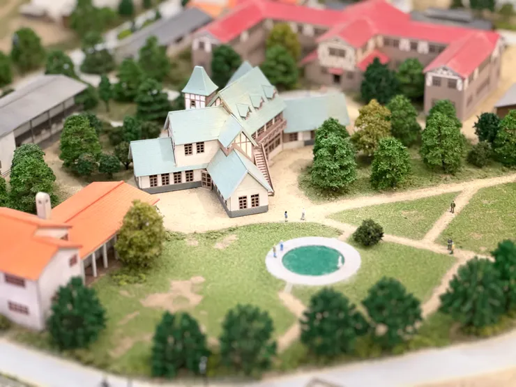 最後就是非常逼真的松竹大船片場模型重現