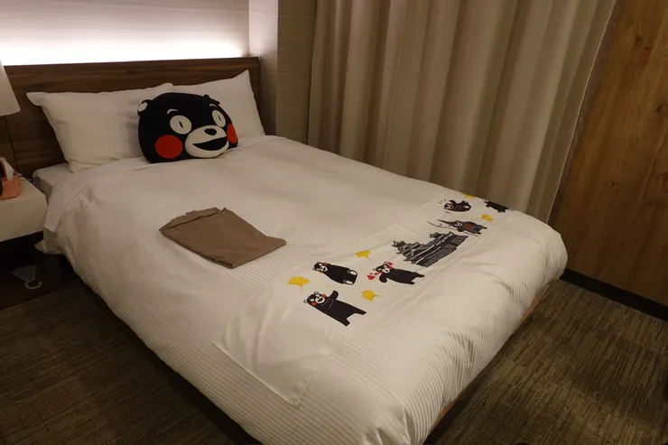 晚上就在部長的陪伴下入眠吧