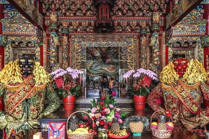 天上聖母、千里眼/順風耳將軍（圖片截圖於網路）