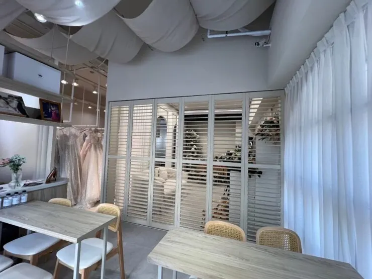 百葉窗折門成為隔間彈性選擇