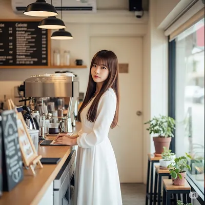 《街角咖啡店的妳》圖片更新完畢