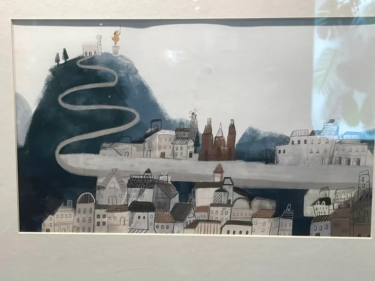 《一隻小鎮狗的奇怪職業》展示作品