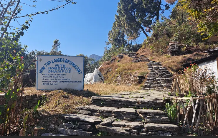 小徑下來會經過的我巧遇到的農家...