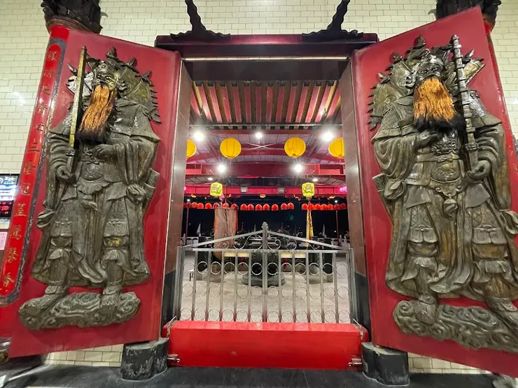 莊嚴威武的門神（圖片截圖於網路）