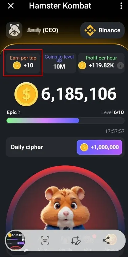 Hamster Kombat 倉鼠攻略