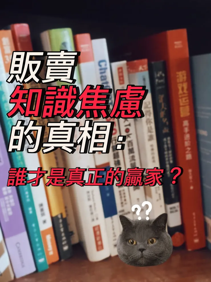 氾濫的書籍與線上課程