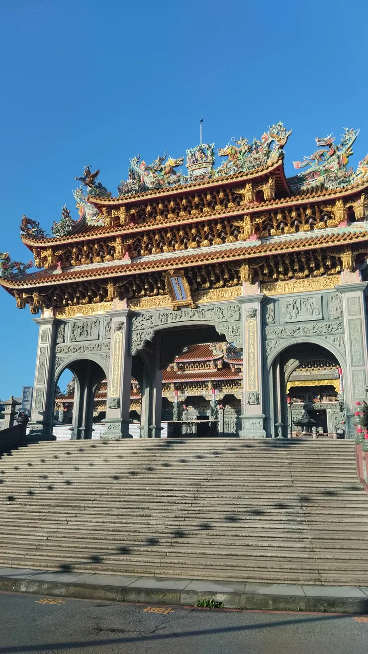 林口竹林山寺山門口2024/02/01清晨