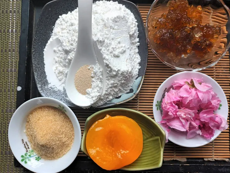 桃花糕材料