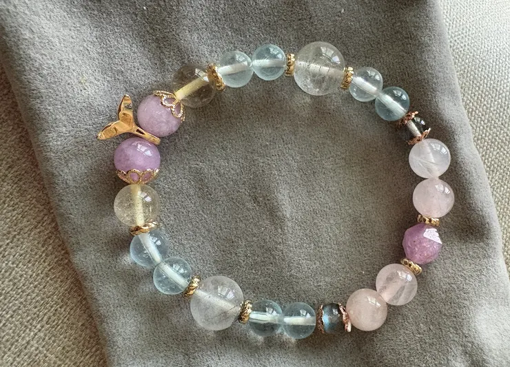 愉快的串水晶生活（給2月份生日的5號人）