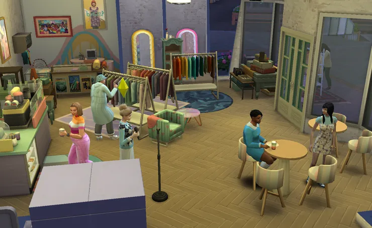 這是最後一次去奶茶店買衣服看到的~