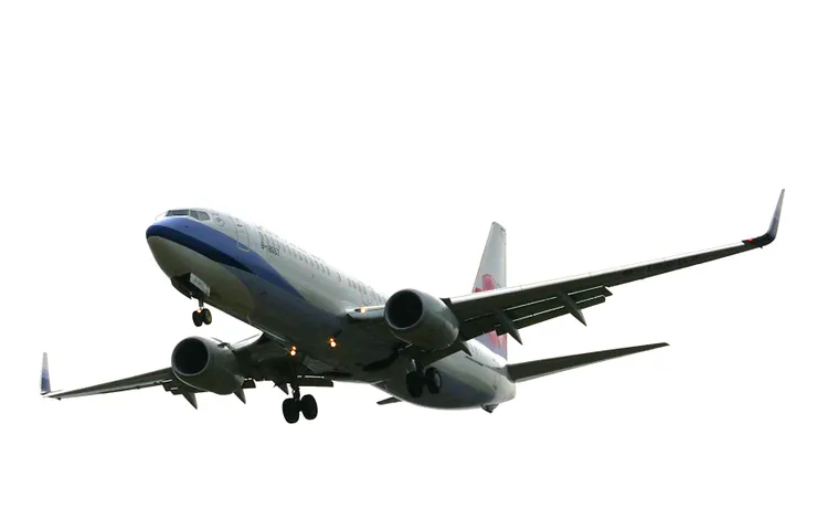 這是華航的波音B737-800型窄體單走道客機!