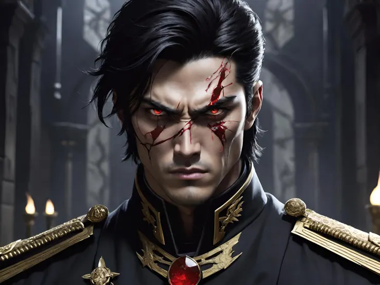 這是本人作品內的路西法，不過未正式出場就是了