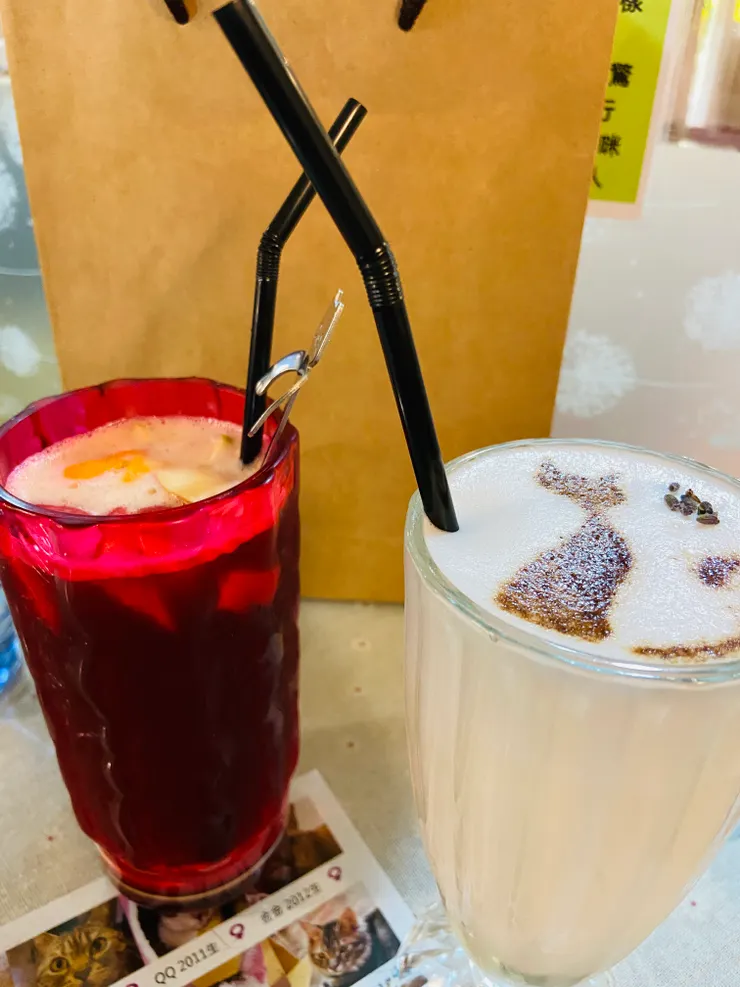 小貓花園｜薰衣草拿鐵