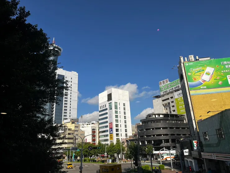 早餐廳外的景色