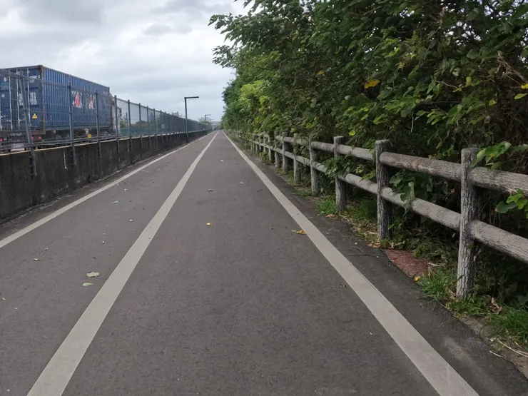 緊接著台68線前往海邊。