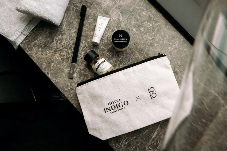 台北大直英迪格酒店_ 酒店與1010 APOTHECARY 聯名旅行組過夜包內含精選三大國際保養品牌選品