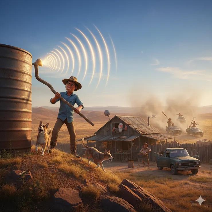 袋鼠谷的秘密：麥克與老木匠的呼喚