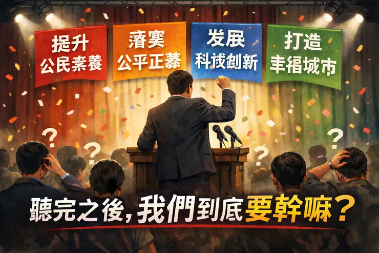 空泛的政治口號