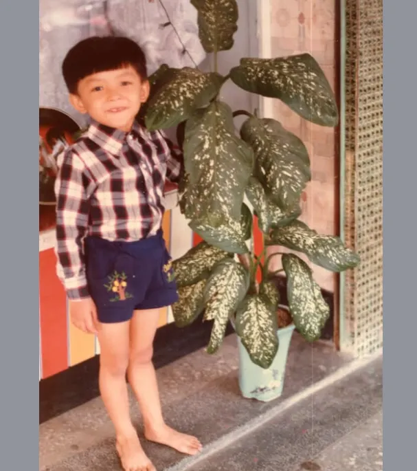 父親（或大伯？）小時候的照片。