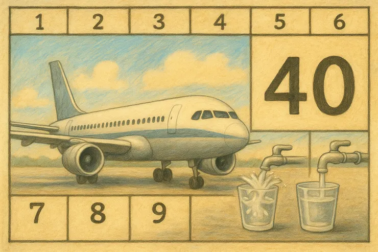 細水長流，停機40天