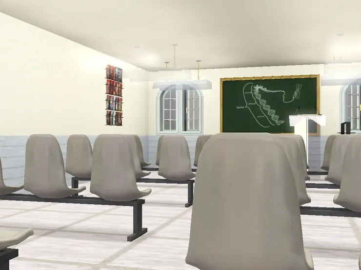 參觀另一個房間了，是旁邊的紅色大房。