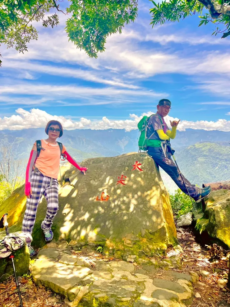 在雲林的大尖山是第五座山頭