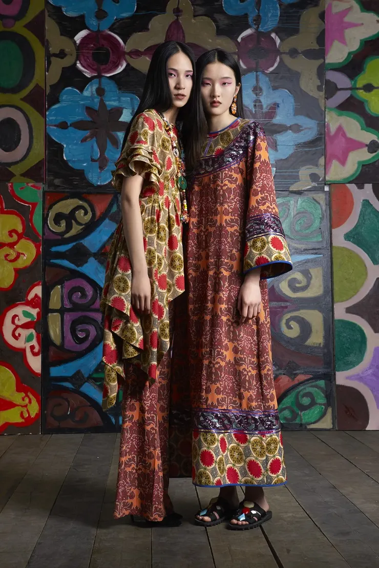 ⎝混搭不同色彩圖案是張文軒的設計理念