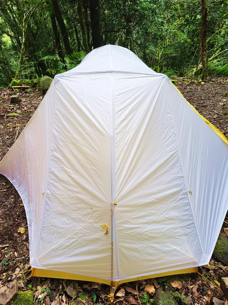 開箱新帳，測試防水功能（這晚旺盛對流雨下了４個多小時)